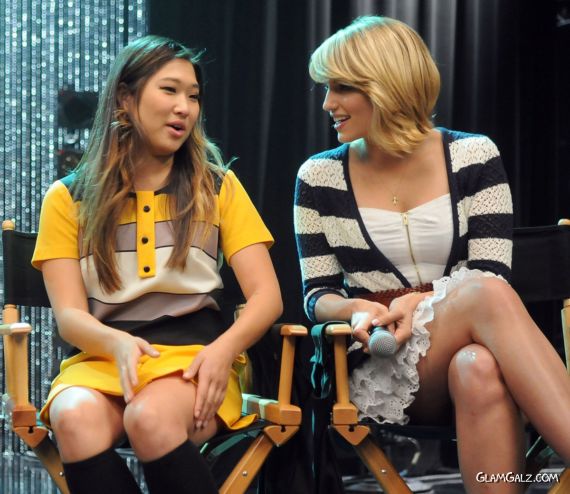 Dianna Agron Looks Pretty